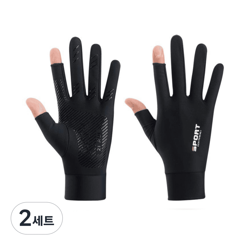 이츠굿텐 여성용 햇빛 차단 미끄럼 방지 손보호 반장갑