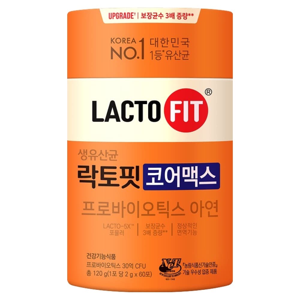 락토핏 생유산균 코어맥스 60p