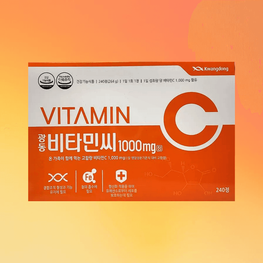 광동제약 비타민C 1000mg 8개월분